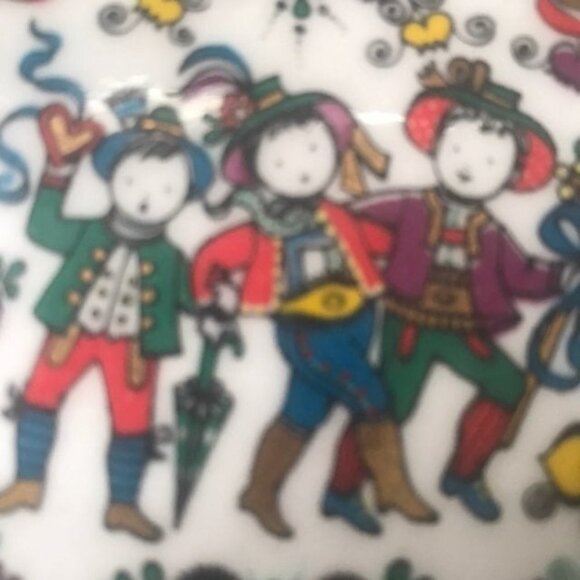 New Arta Austria Enamel Painted Plate - Picture 4 of 10